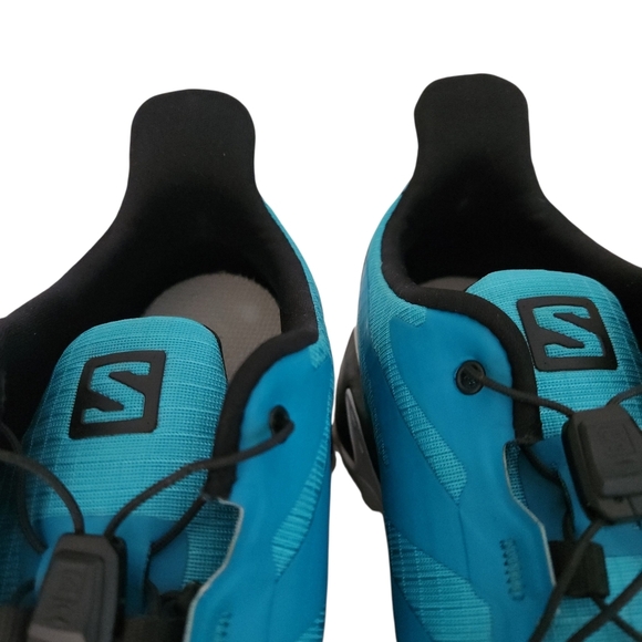 Salomon Supercross 4 Trail Running Shoes – Men’s 11 – Aqua Blue – Excellent Cond - Picture 7 of 14
